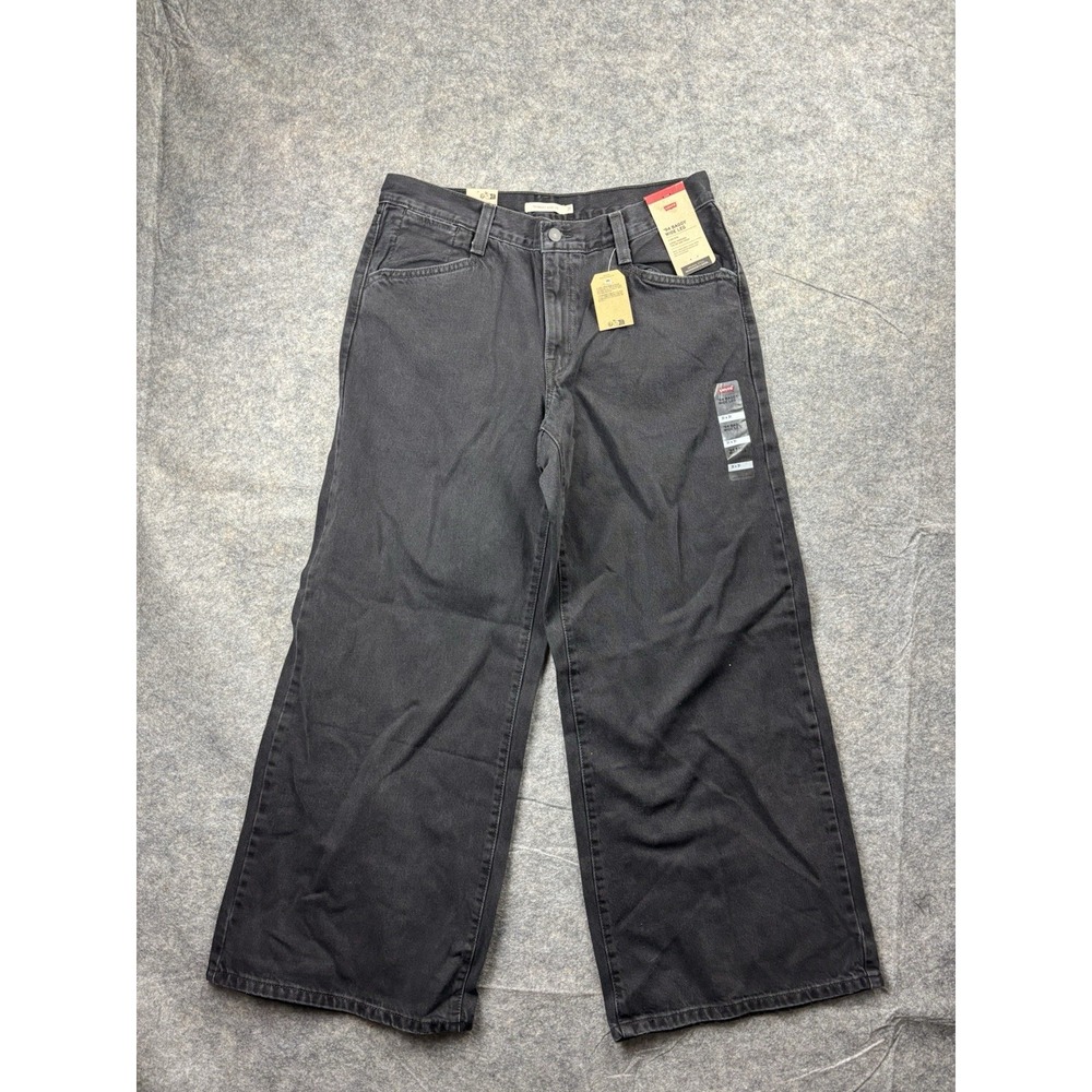 Levi's Women '94 Baggy Wide Leg Relaxed Fit Mid Rise Zip Fly‎ Jeans 31x31 NWT